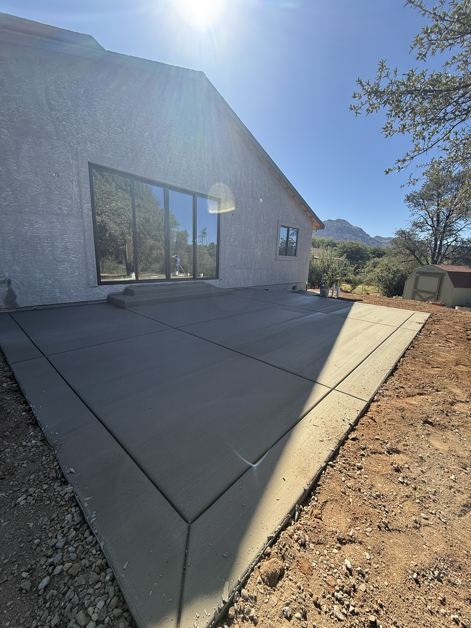 Concrete patio Williamson AZ