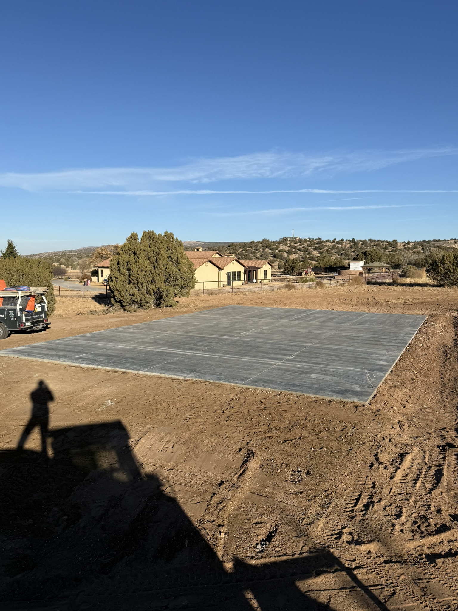 Metal building foundation Paulden Arizona